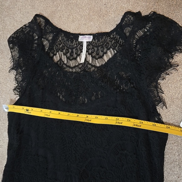 Free People Lace Peek a boo Dress - Picture 9 of 12